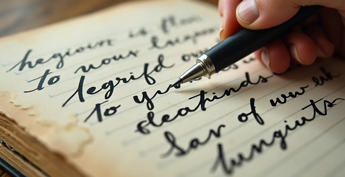 Weathered notebook with detailed handwritten entries documenting observations of animal neglect