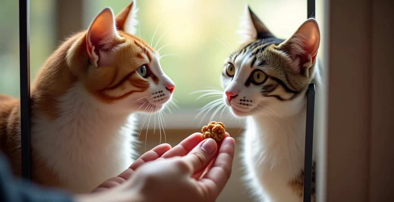 Visual representation of the opportunity window created by pheromones for behavior modification